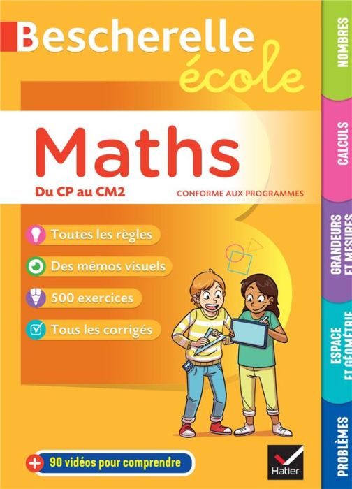 Emprunter Bescherelle école Maths du CP au CM2 livre