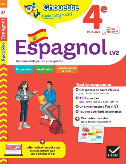 Emprunter Espagnol 4e LV2. Edition 2022 livre