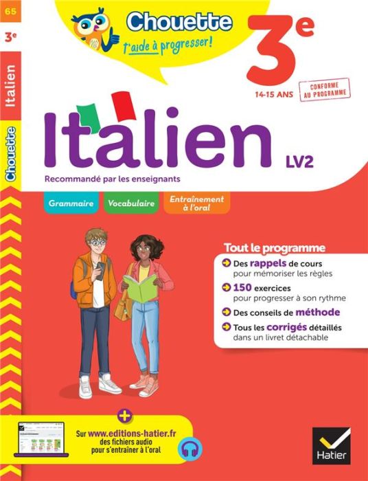 Emprunter Italien 3e LV2. Edition 2022 livre