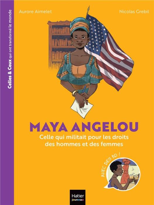 Emprunter Maya Angelou. Celle qui militait pour les droits des hommes et des femmes livre