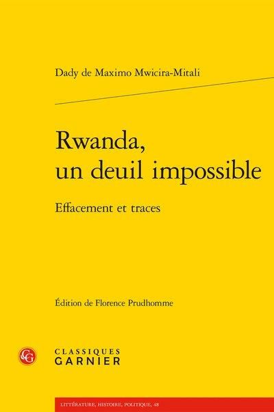 Emprunter Rwanda, un deuil impossible livre