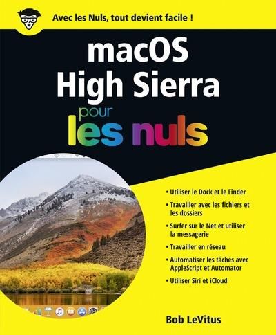 Emprunter MacOS High Sierra pour les nuls livre