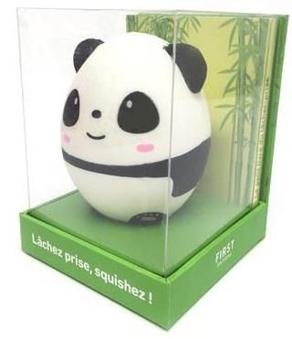 Emprunter Soyez zen, squishez ! Coffret avec un squishy panda à malaxer livre