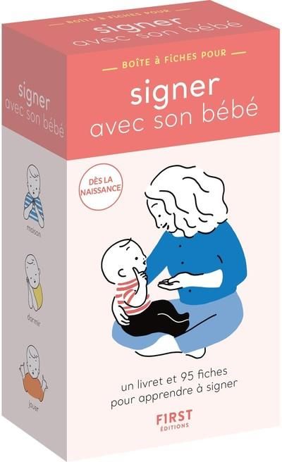 Emprunter Boîte à fiches pour signer avec son bébé livre