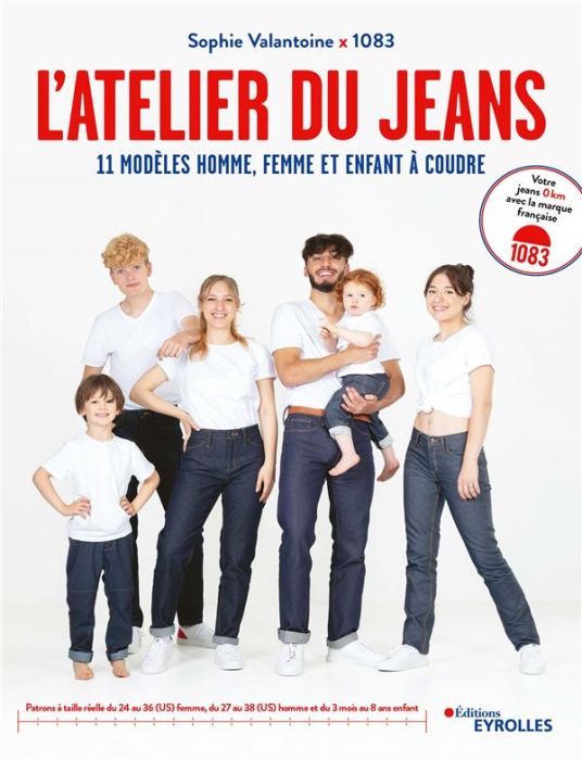 Emprunter L'atelier du jeans. 11 modèles homme, femme et enfant à coudre livre