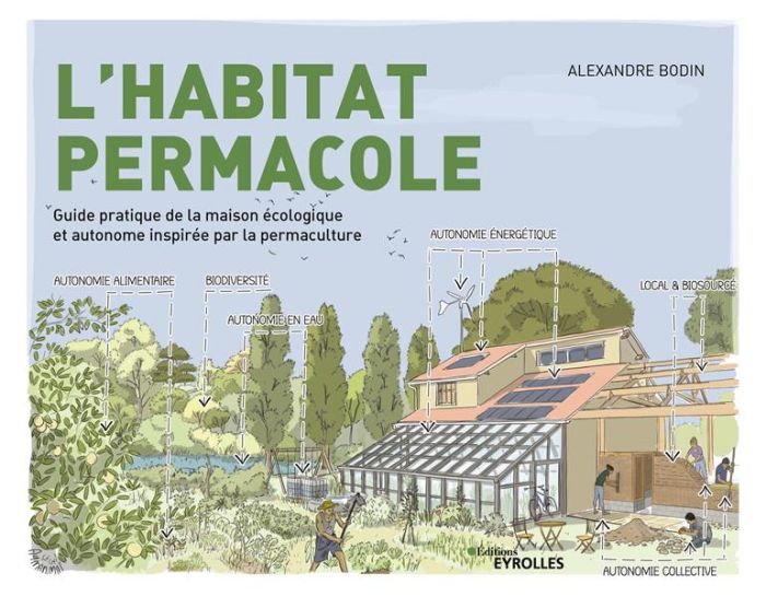 Emprunter L'habitat permacole. Guide pratique de la maison écologique et autonome inspirée par la permaculture livre