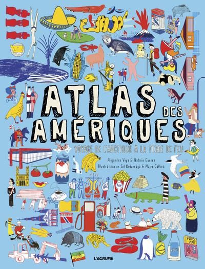 Emprunter Atlas des Amériques. Voyage de l'Arctique à la Terre de Feu livre
