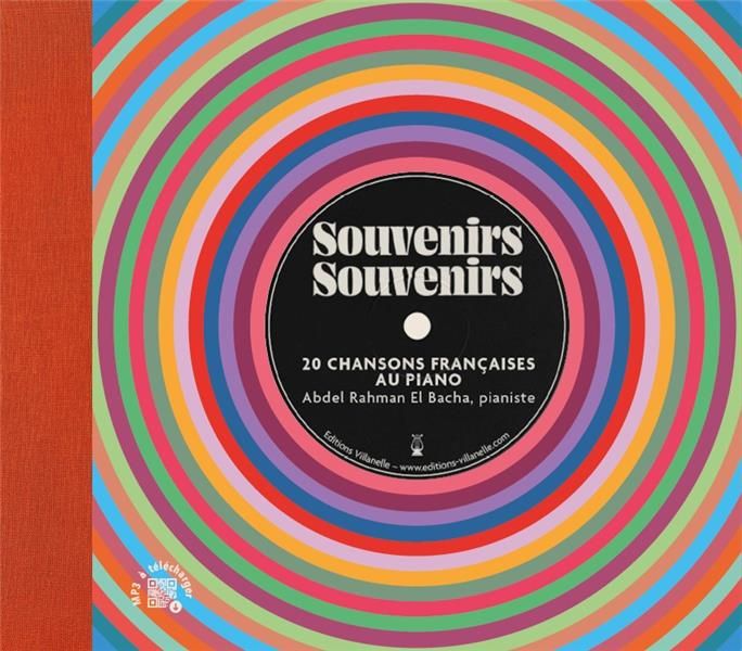 Emprunter Souvenirs souvenirs. 20 chansons françaises au piano, avec 1 CD audio livre