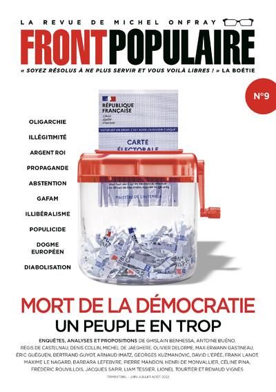 Emprunter Front populaire N° 9 : De Mitterrand à Macron. 40 ans de démocratie confisquée livre