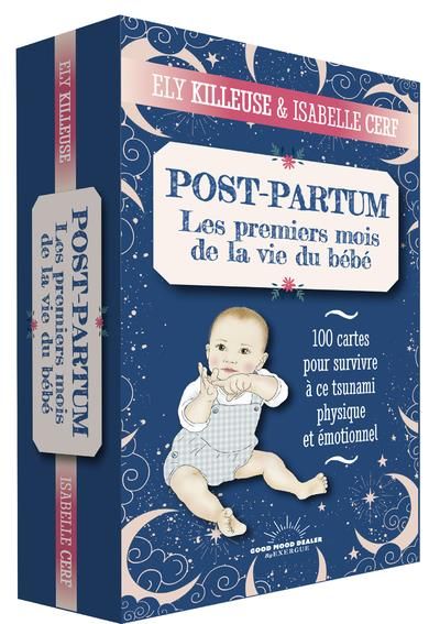 Emprunter Post-partum et premiers mois de la vie de bebe - 100 cartes pour survive a ce tsunami physique et e livre