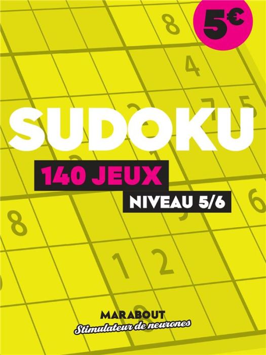 Emprunter Sudoku 140 jeux niveau 5/6 livre