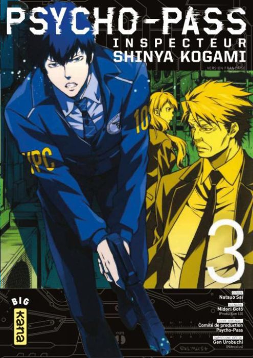 Emprunter Psycho-Pass inspecteur Shinya Kôgami Tome 3 livre