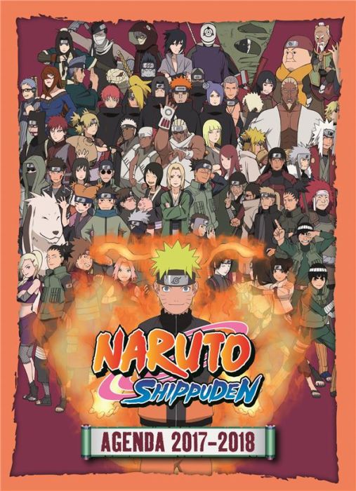 Emprunter Agenda Naruto Shippuden. Edition 2017-2018 livre
