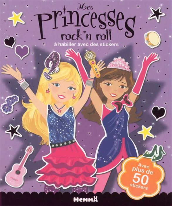 Emprunter Mes princesses rock'n roll : à habiller avec des stickers livre