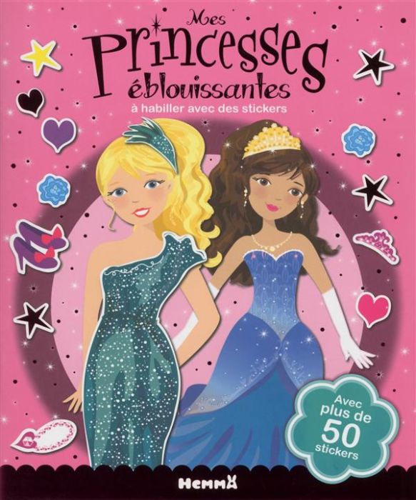 Emprunter Mes princesses éblouissantes : à habiller avec des stickers livre