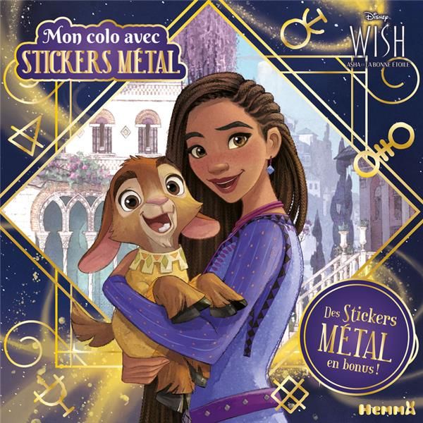 Emprunter Disney Wish Des stickers métal en bonus ! livre