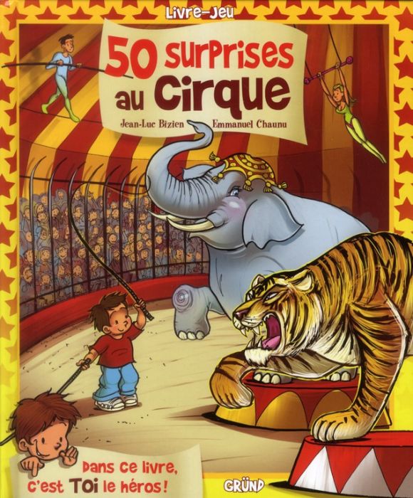 Emprunter 50 surprises au cirque livre