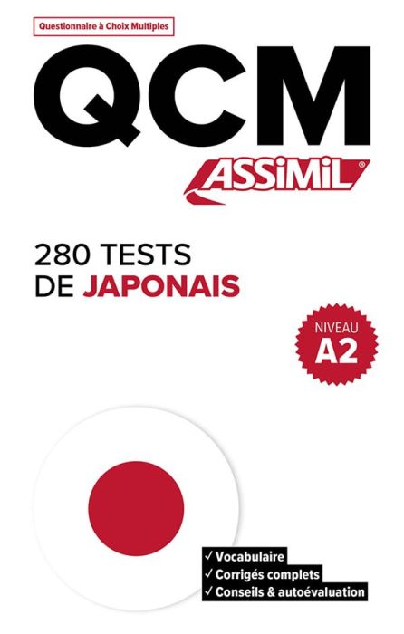 Emprunter 280 tests de japonais Niveau A2 livre
