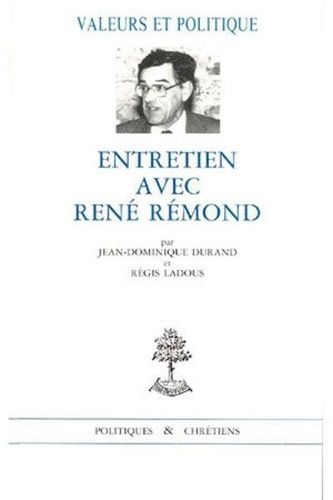 Emprunter Entretien avec René Rémond livre