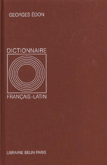 Emprunter Dictionnaire français-latin livre
