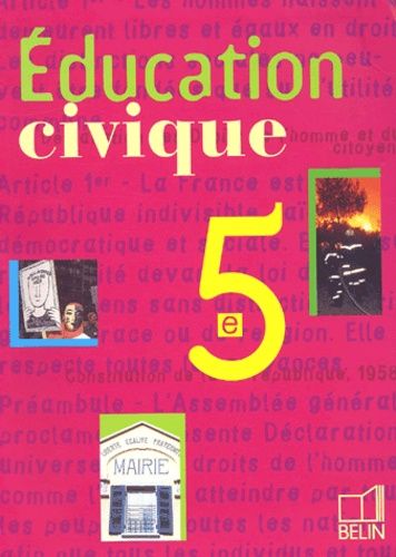 Emprunter Education civique 5ème livre