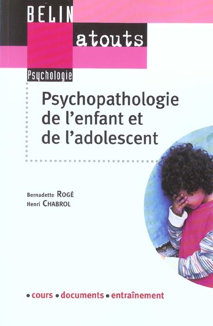 Emprunter Psychopathologie de l'enfant et de l'adolescent livre