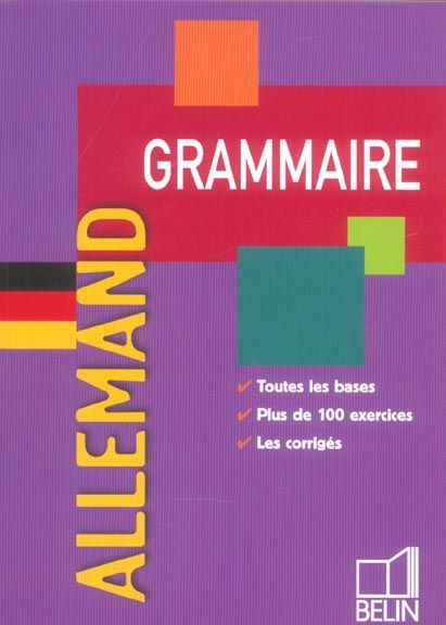 Emprunter Grammaire Allemand livre