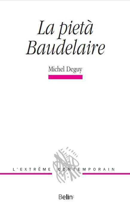 Emprunter La pietà Baudelaire livre
