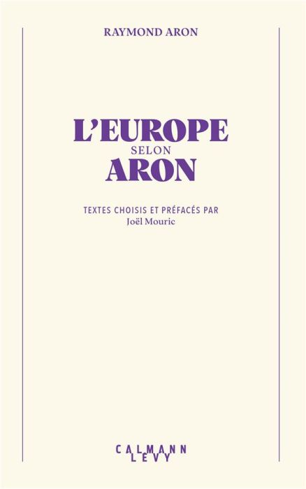 Emprunter L'Europe selon Aron livre