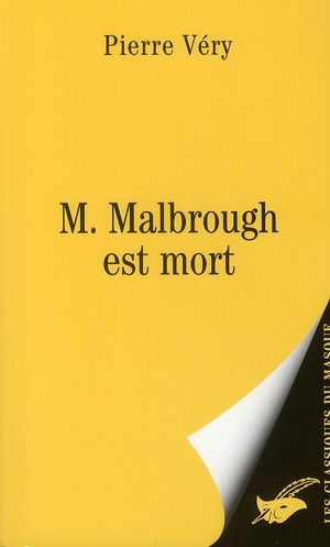 Emprunter M. Malbrough est mort livre