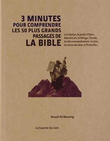 Emprunter 3 minutes pour comprendre les 50 plus grands passages essentiels de la Bible livre