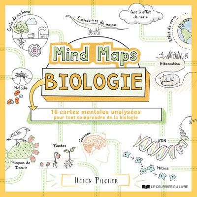 Emprunter Mind Maps Biologie. 10 cartes mentales analysées pour tout comprendre de la biologie livre