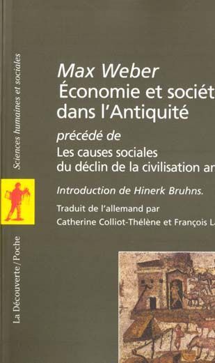 Emprunter Economie et société dans l'Antiquité précédé de Les causes sociales du déclin de la civilisation ant livre