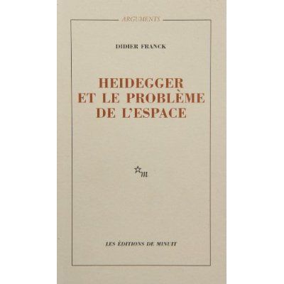 Emprunter Heidegger et le problème de l'espace livre