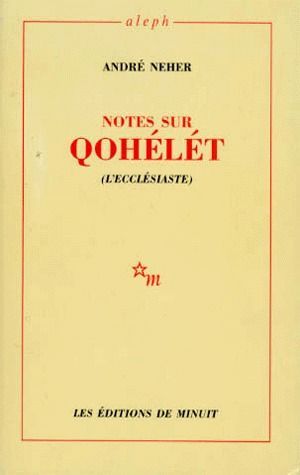 Emprunter Notes sur Qohelet. L'ecclésiaste livre