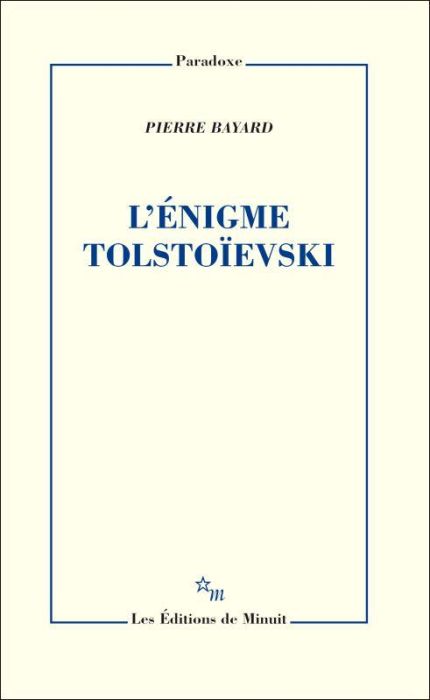 Emprunter L'énigme Tolstoïevski livre