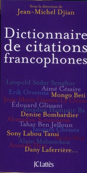 Emprunter Dictionnaire de citations francophones livre