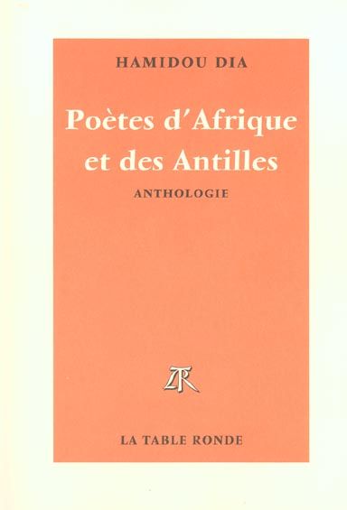 Emprunter Poètes d'Afrique et des Antilles. Anthologie livre