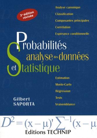 Emprunter Probabilités, analyse des données et statistique. 3e édition livre