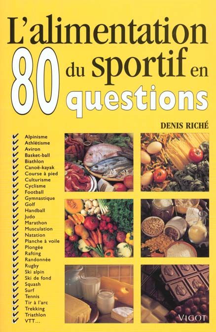 Emprunter L'alimentation du sportif en 80 questions livre