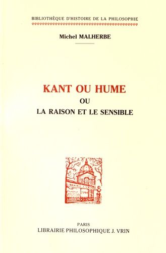 Emprunter Kant ou Hume ou la raison et le sensible livre
