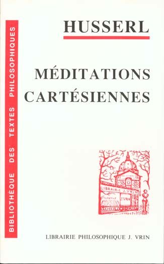 Emprunter Méditations cartésiennes. / Introduction à la phénoménologie livre