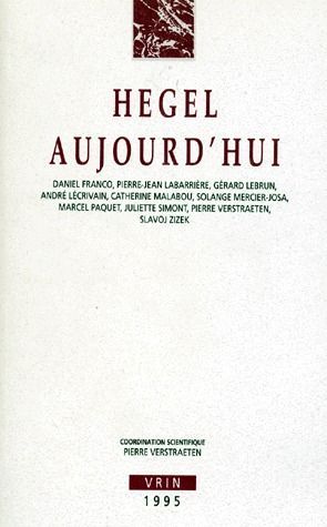 Emprunter //Hegel aujourd'hui livre