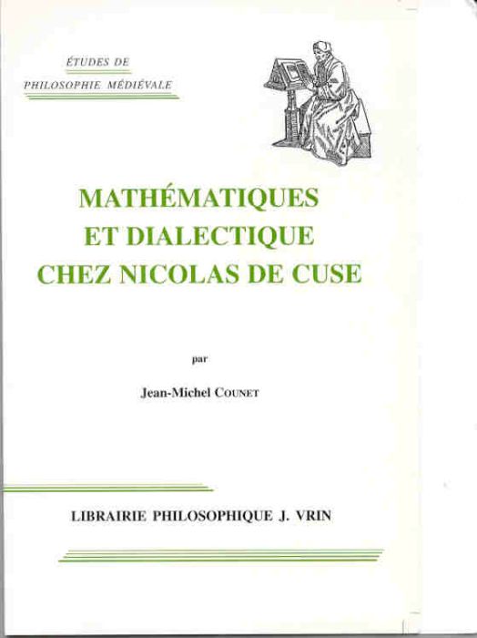 Emprunter Mathématiques et dialectique chez Nicolas de Cuse livre