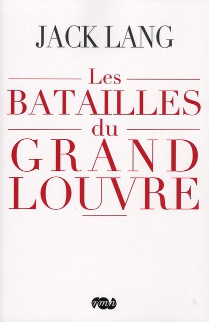 Emprunter Les batailles du Grand Louvre livre