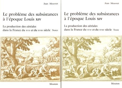 Emprunter Le problème des subsistances à l'époque de Louis XIV. Tome 1, La production des céréales dans la Fra livre