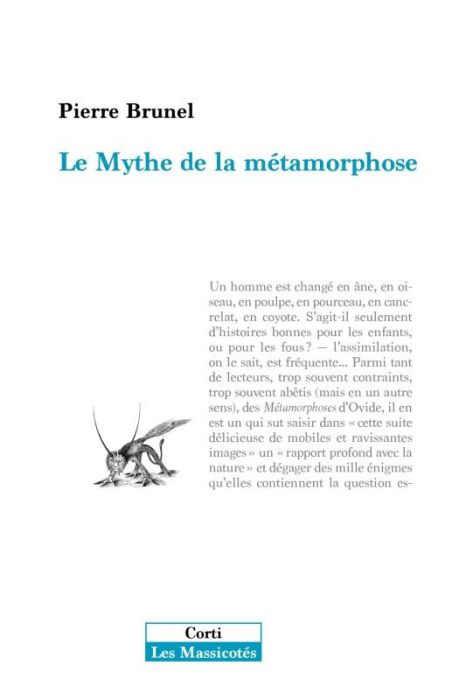Emprunter LE MYTHE DE LA METAMORPHOSE livre