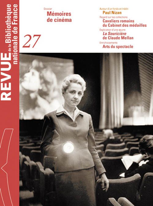 Emprunter Revue de la Bibliothèque nationale de France N° 27/2007 : Mémoires de cinéma livre