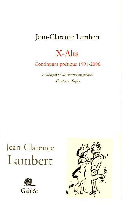 Emprunter X-Alta. Continuum poétique 1991-2006 livre