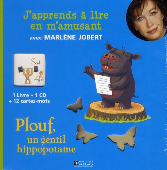 Emprunter Plouf, un gentil hippopotame. Avec 1 CD audio livre